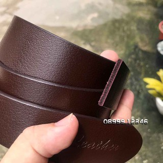 Dây thắt lưng Da Bò cao cấp da thật Thắt lưng nam da bò xịn