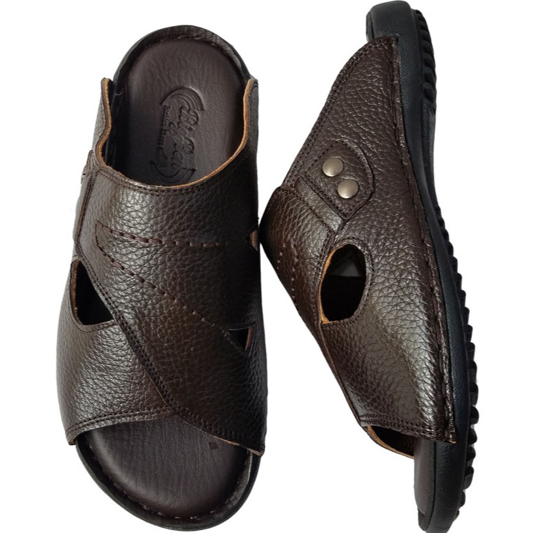 Dép Nam Quai Ngang Da Bò BIGBEN DN290