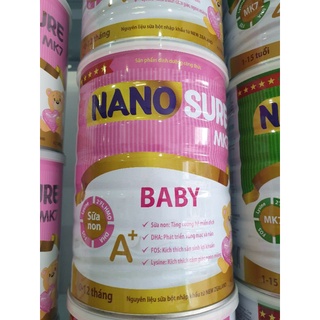 SỮA NANOSURE MK7  đủ số A+,2,3,4(900g-400g)