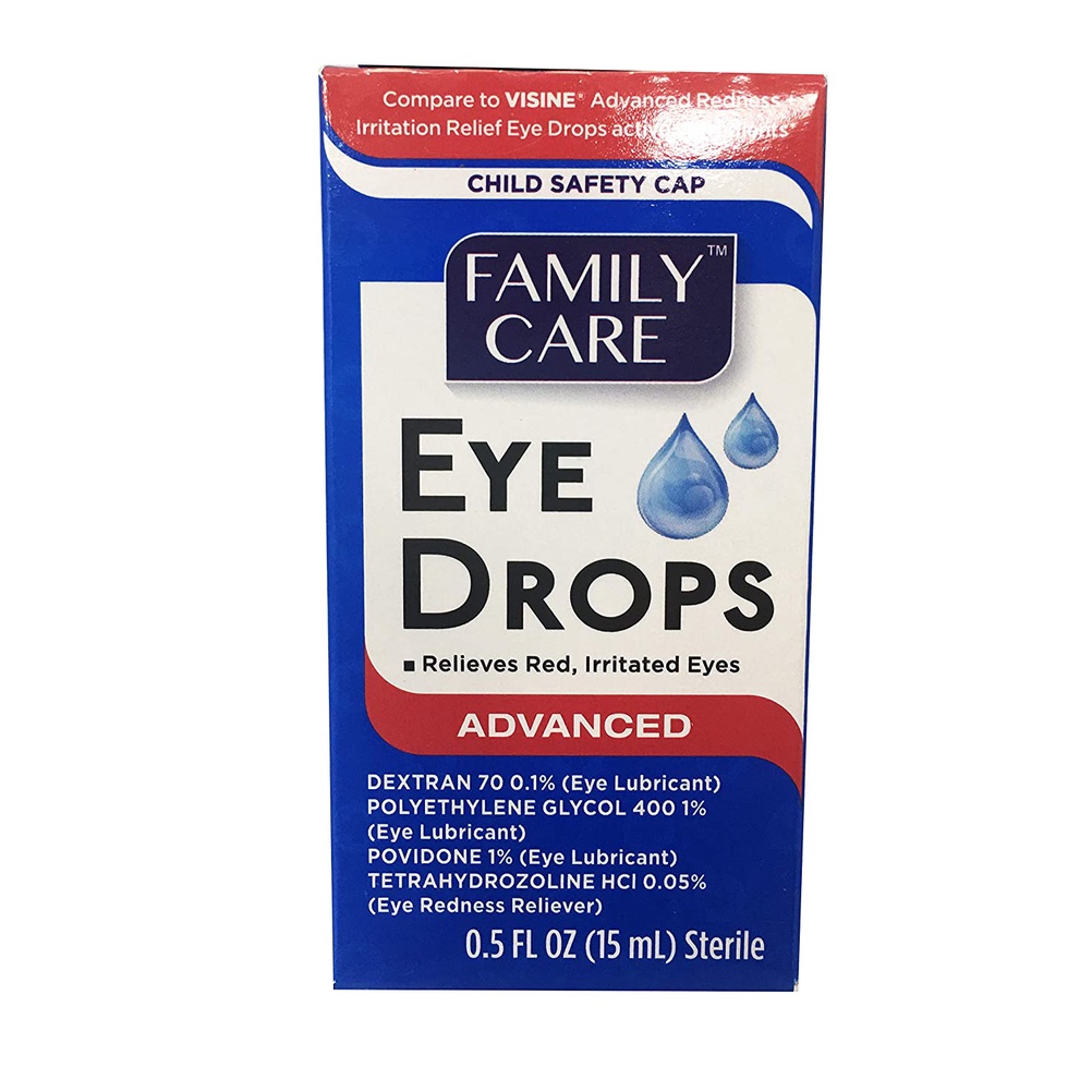 Nước nhỏ mắt Eye Drops 15ml  Family Care  FC002 Mỹ
