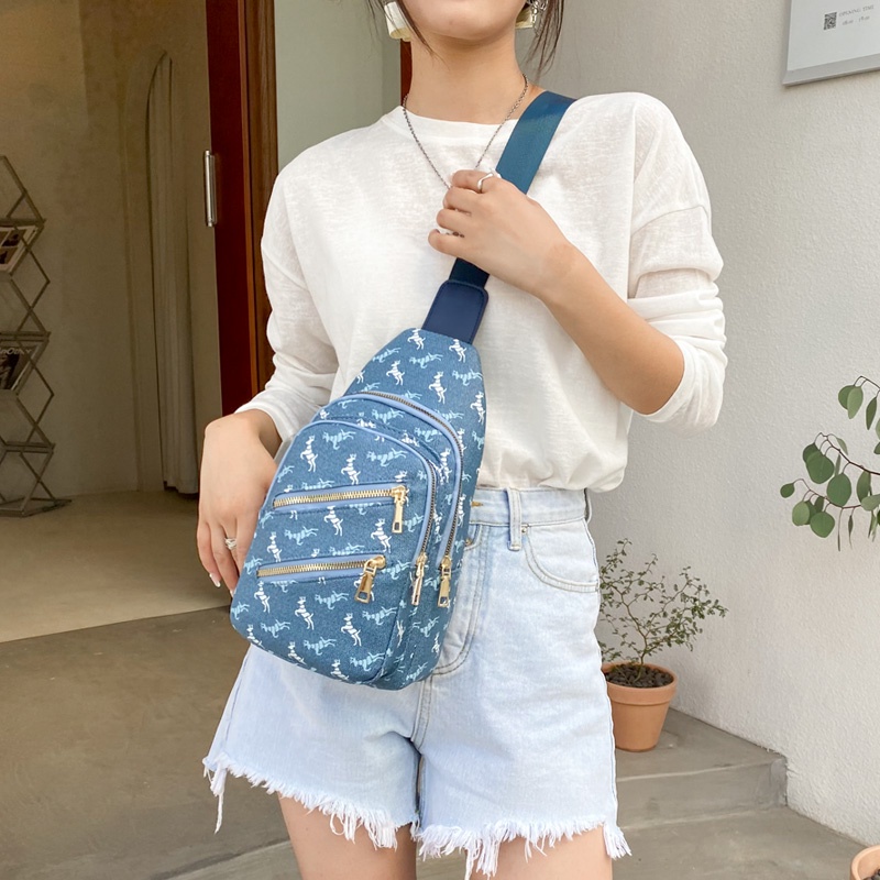 Túi Đeo Chéo Da Mềm Trọng Lượng Nhẹ Đơn Giản Thời Trang Cho Nữ