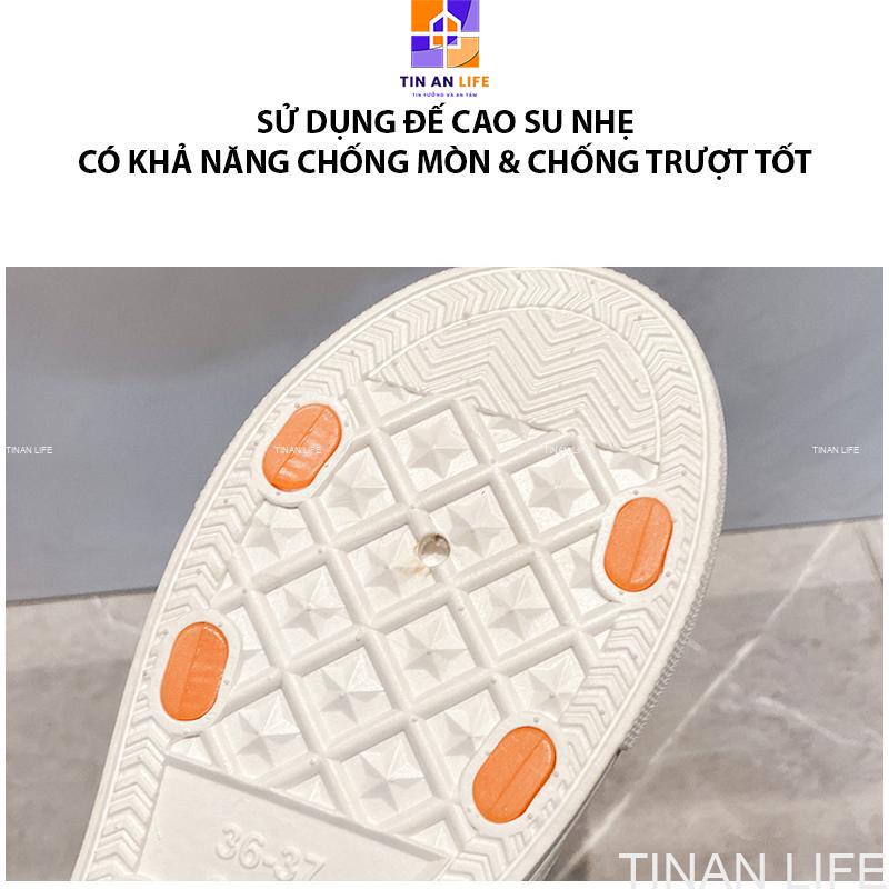 Dép Nữ Buộc Dây Thời Trang Êm Chân, Bám Sàn Không Trơn Trượt