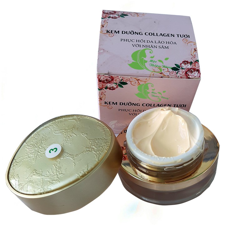 Kem dưỡng hồng sâm collagen giúp da trắng mịn màng và ngừa nám, tàn nhang hiệu quả