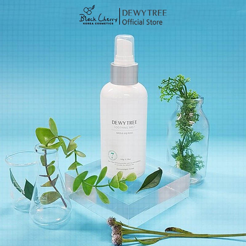 Xịt khoáng dưỡng ẩm cho da mặt Dewytree Soothing Mist 150ml