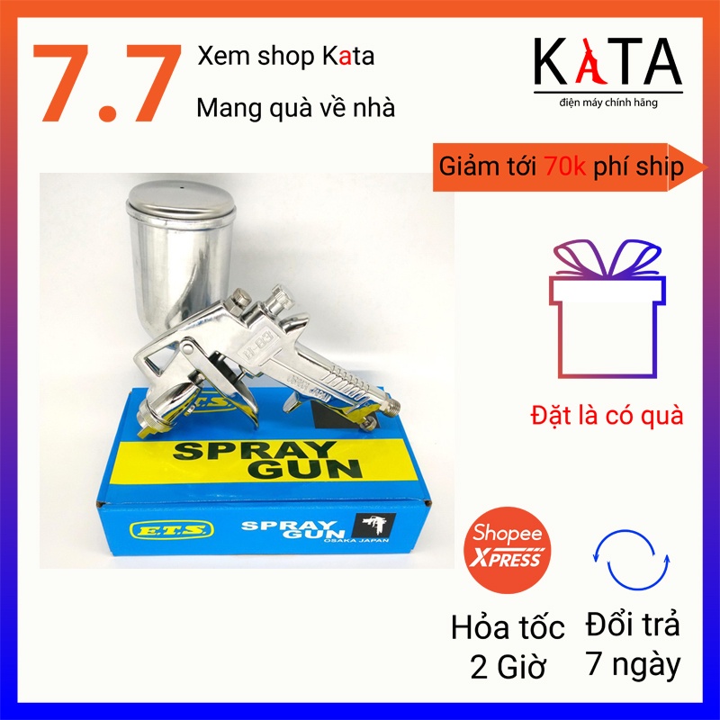 Súng phun sơn H83 OSAKA  - Bảo hành 6 tháng - Súng phun sơn Kata