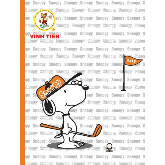 Tập học sinh - Vở học sinh - Vibook Snoopy - 96 Tr - 200 Tr