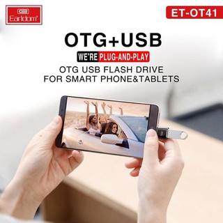 ĐẦU JACK CHUYỂN ĐỔI TYPE-C SANG USB EARLDOM OT41