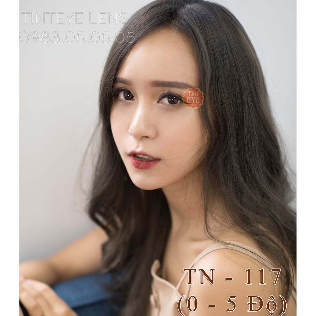 Áp Tròng Tint Eye Lens Nâu Ánh Xám TN - 117