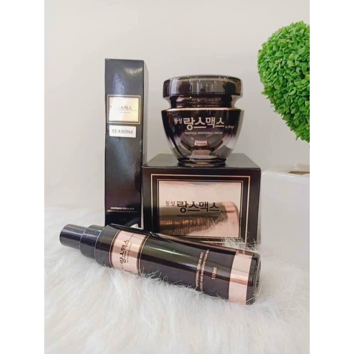 Hàng Chính Hãng Combo Kem và Serum Dưỡng Da Mờ Nám Trắng Da Dongsung - mẫu mới | BigBuy360 - bigbuy360.vn