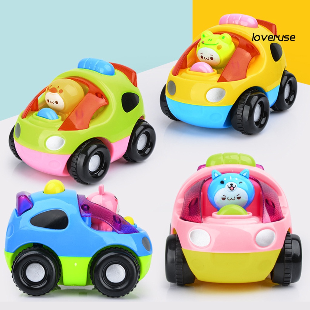 Đồ Chơi Mô Hình Xe Hơi Trượt Quán Tính Chống Rơi Kiểu Hoạt Hình Dễ Thương Cho Bé
