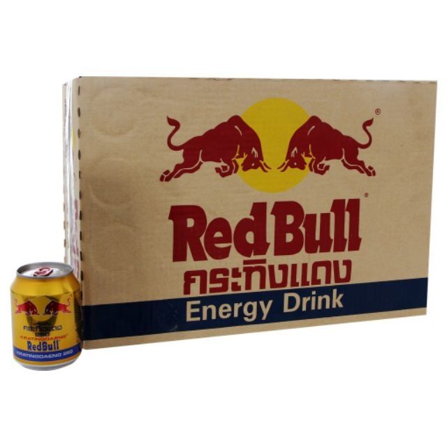 1 thùng 24 lon Redbull- bò húc x 250ml siêu mới sx tại Việt Nam