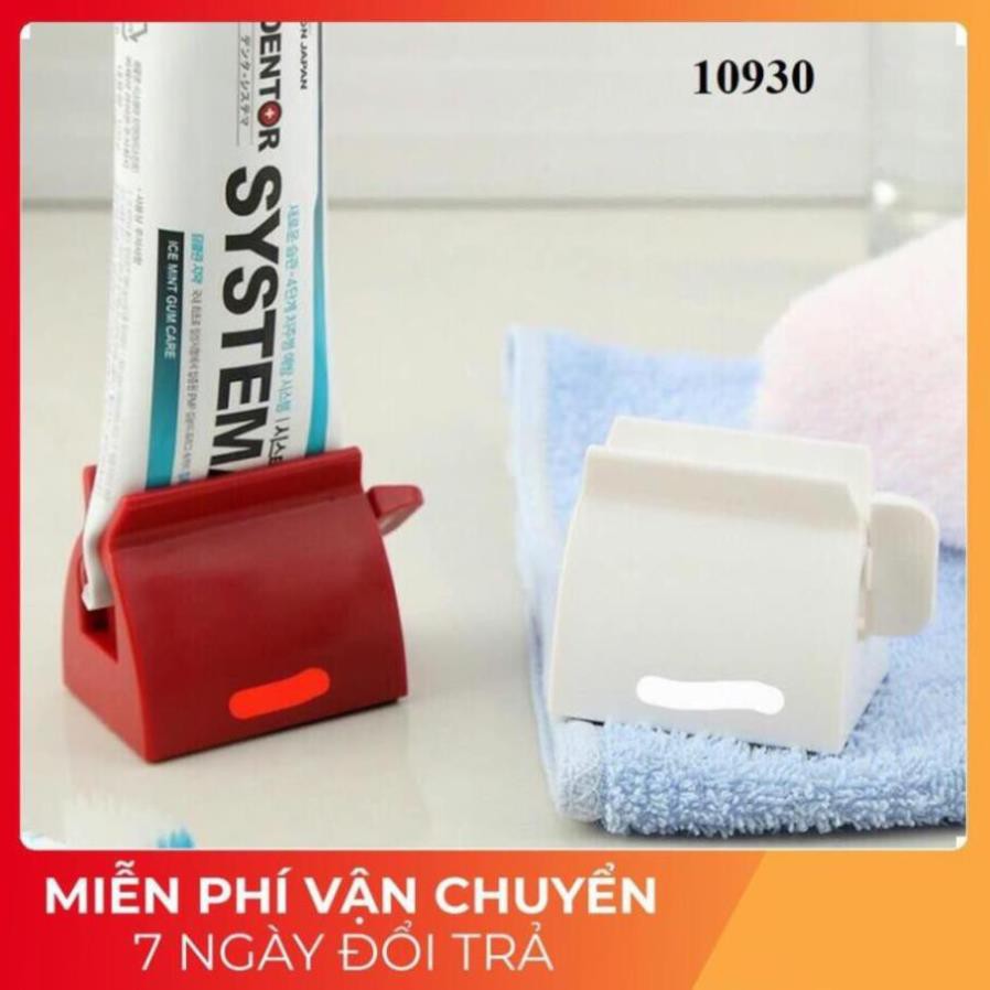 [FreeShip 50K]Dụng cụ lấy kem đánh răng | Máy ép kem đánh răng bằng nhựa dùng cót vặn - Đồ Gia Dụng Tiện Ích