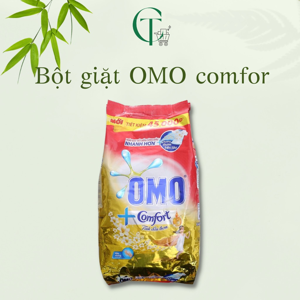 Bột giặt OMO Matic cửa trên gói 5,3kg/ 5,7kg