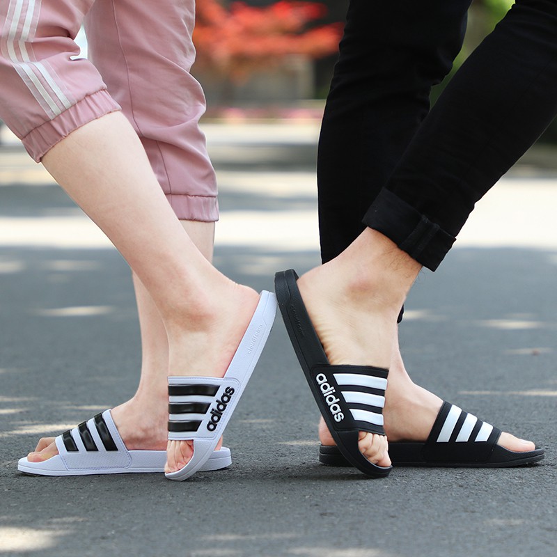Dép Adidas Shower Chính Hãng FREESHIPAdidas Adilette Cloudfoam Shower Black- Dép Quai Ngang Chống Nước- Simple Sneaker