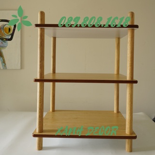 Kệ gỗ cao cấp đa năng 3 tầng đạt chuẩn xuất khẩu