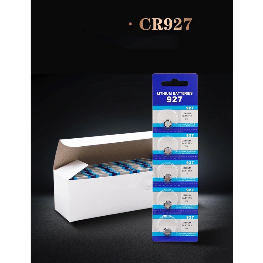 Vỉ 5 viên pin CR 927 Lithium Battery 3V