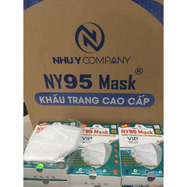 KHẨU TRANG NHƯ Ý NY95 CAO CẤP ( 5 LỚP 1 HỘP 10 CÁI )