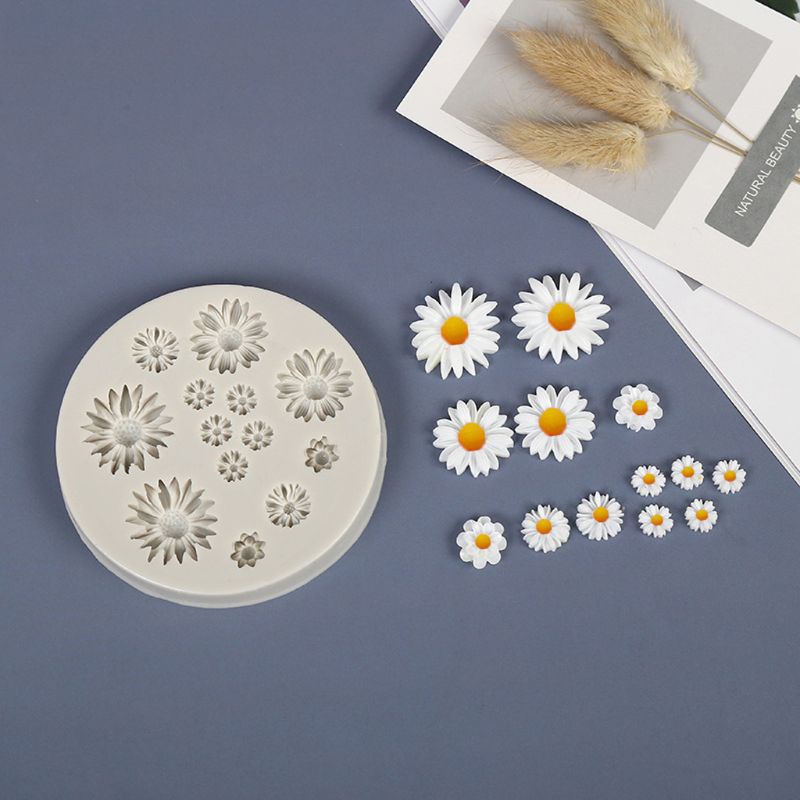 Khuôn Silicone Tạo Hình Hoa Hồng Trang Trí Tường