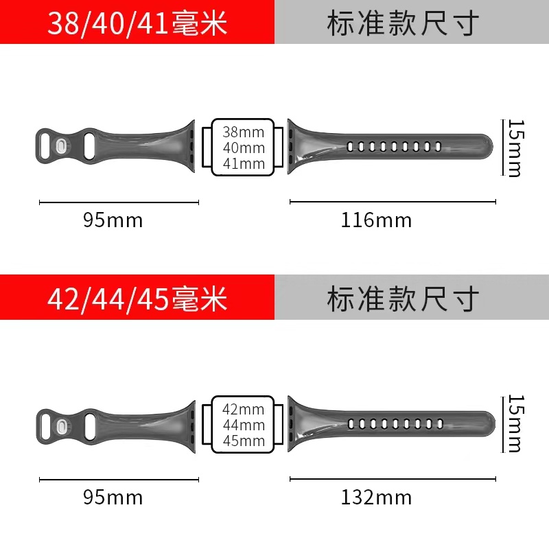 Dây Đeo Đồng Hồ Bằng TPU Trong Suốt Màu Kẹo Cho iwatch series 8 7 6 5 SE 4 3 2 45mm 41mm 44mm 40mm 38mm 42mm