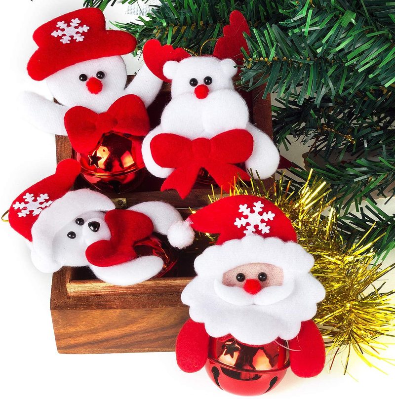 Set 12 phụ kiện treo trang trí cây thông Giáng sinh