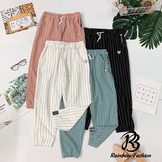 Quần Jogger kẻ sọc