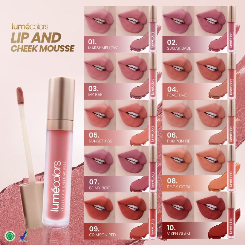 (hàng Mới Về) Son Môi Lume Dạng Kem Dưỡng Ẩm Màu Sắc Thời Trang | BigBuy360 - bigbuy360.vn