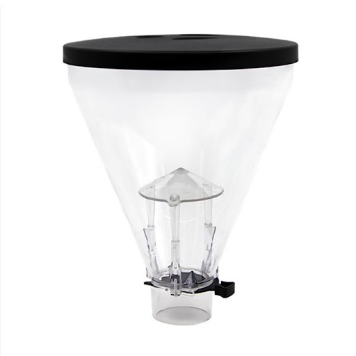 Hộp, phễu chứa hạt cà phê (hopper) và nắp