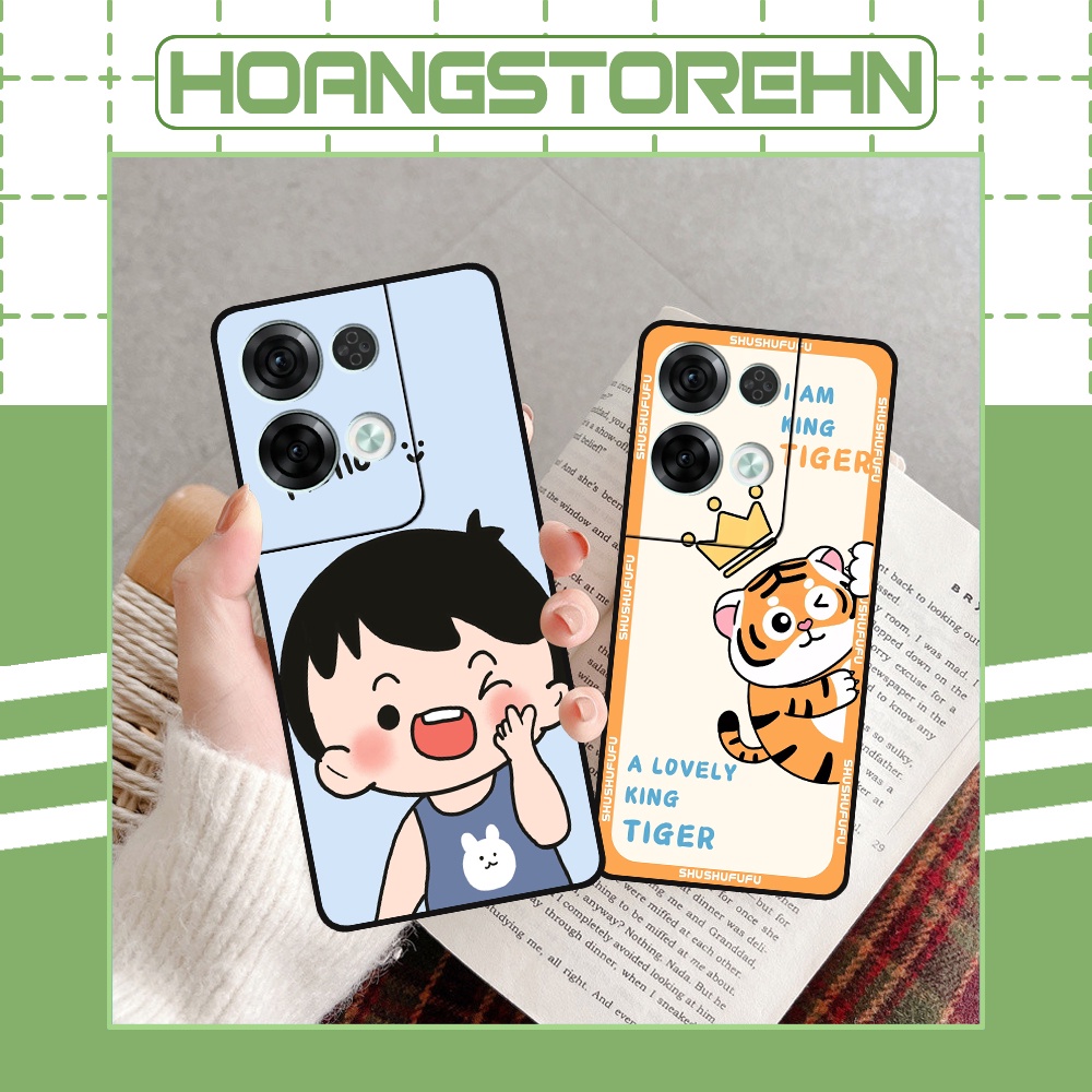 Ốp lưng Oppo Reno 8 4G / Reno 8 5G / Reno 8Z 5G in hình mickey, hổ, kingtiger siêu rẻ T19 - T24