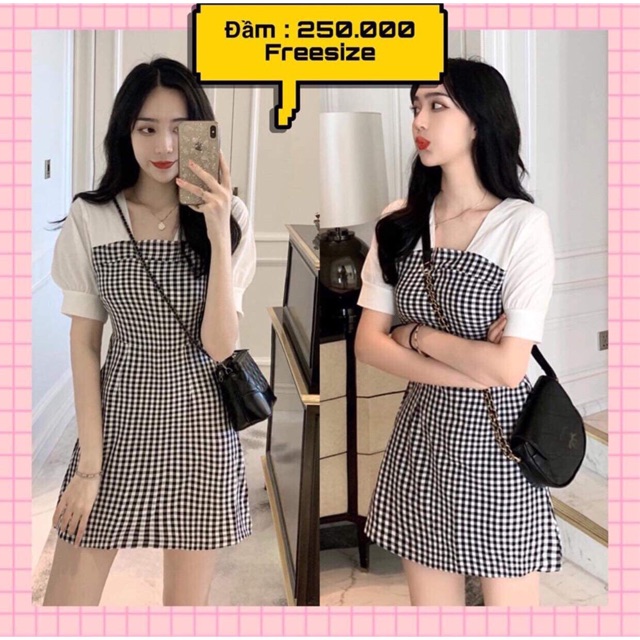 Đầm caro ❤️