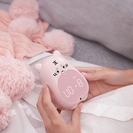 Đồng hồ báo thức điện tử kiêm đèn ngủ Hổ con ✅ Đồng hồ để bàn✅ Cảm ứng âm thanh đổi màu✅ Thể hiện nhiệt độ✅ Decor