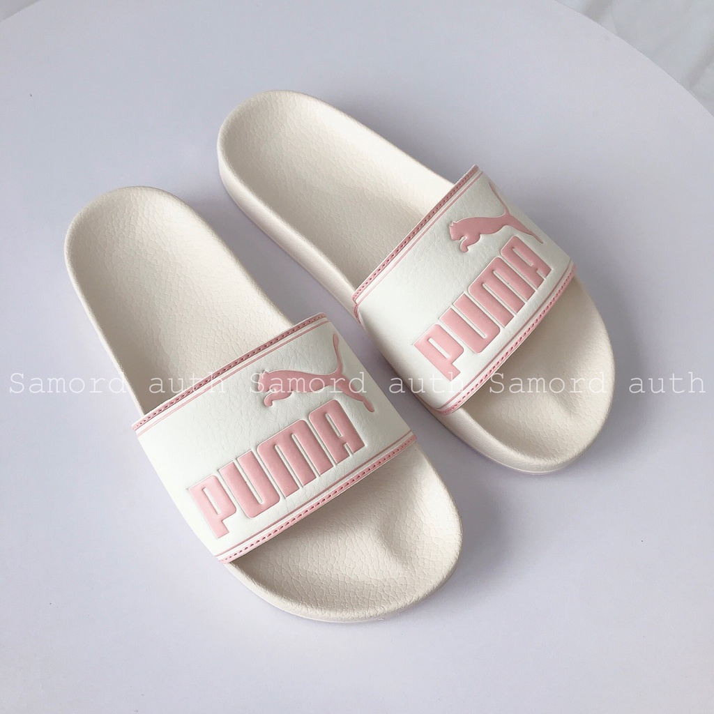 DÉP PUMA LEADCAT TRẮNG/ ĐEN/ HỒNG CHÍNH HÃNG SALE