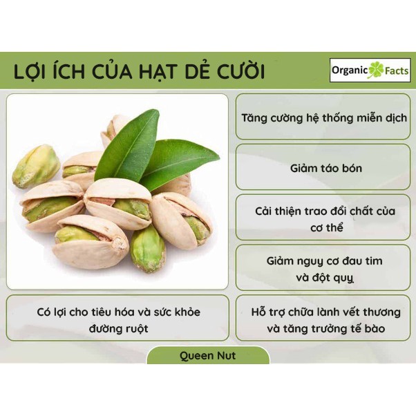 Hạt Dẻ Cười Mỹ KHÔNG TẨY TRẮNG 500G - Ăn vặt healthy, làm kẹo Nougat, bánh