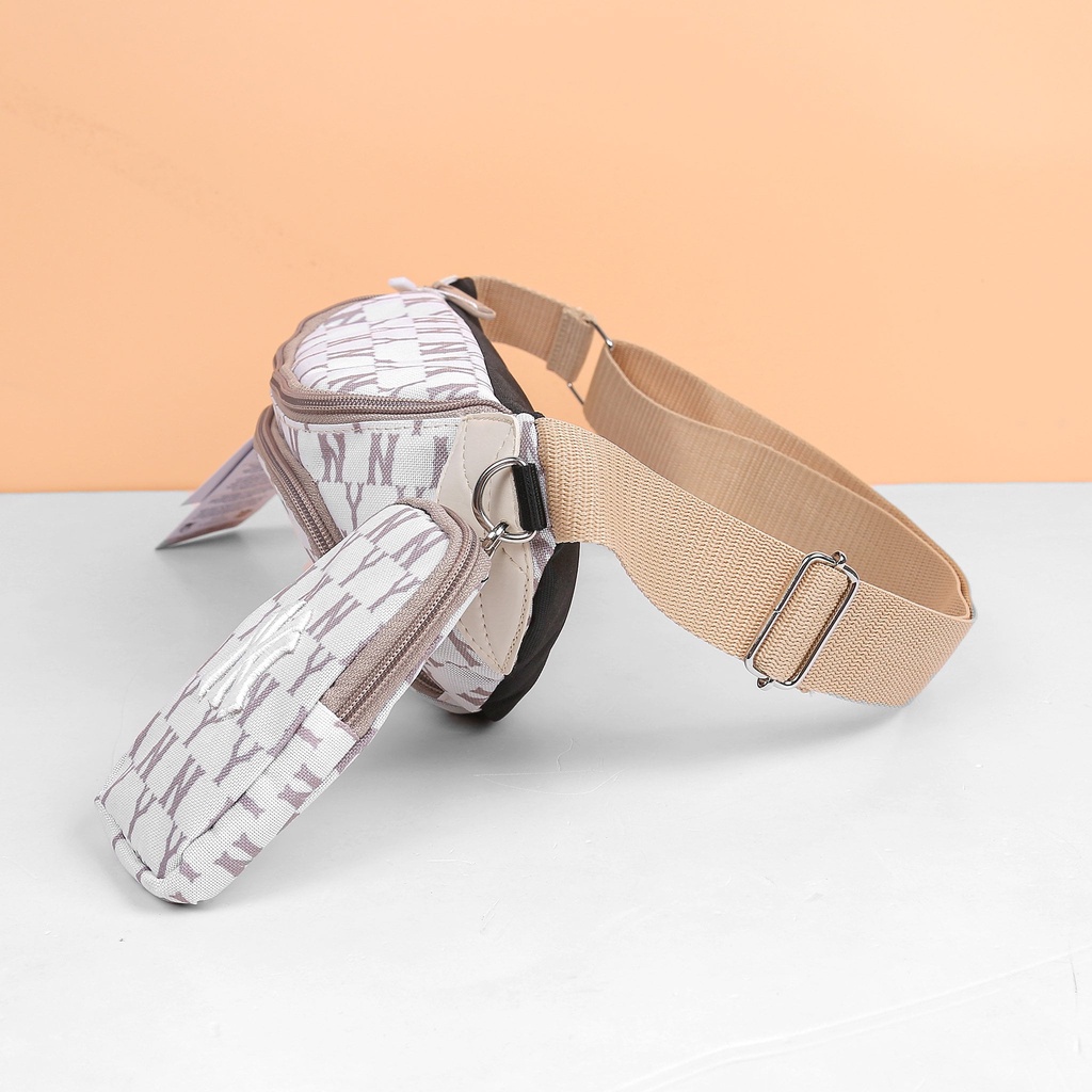 Túi Đeo Chéo - Đeo Hông MLB Monogram Hip Sack New York Yankees Be