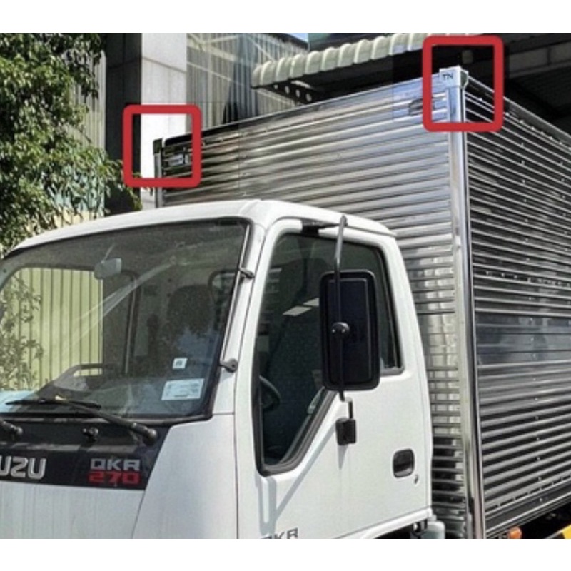 Chụp góc xe tải; Ốp góc xe tải