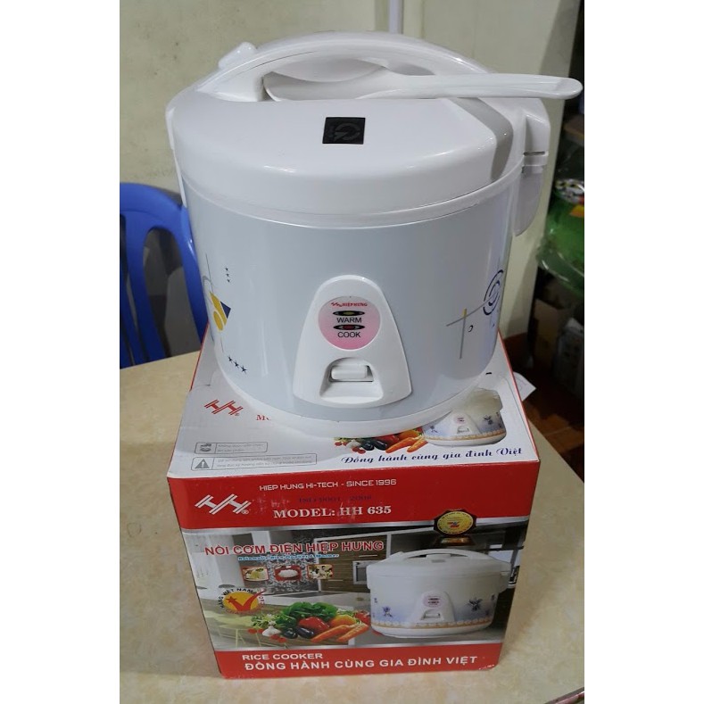 Nồi cơm điện Hiệp Hưng 1 Lít Model: HH635 bảo hành 12 tháng