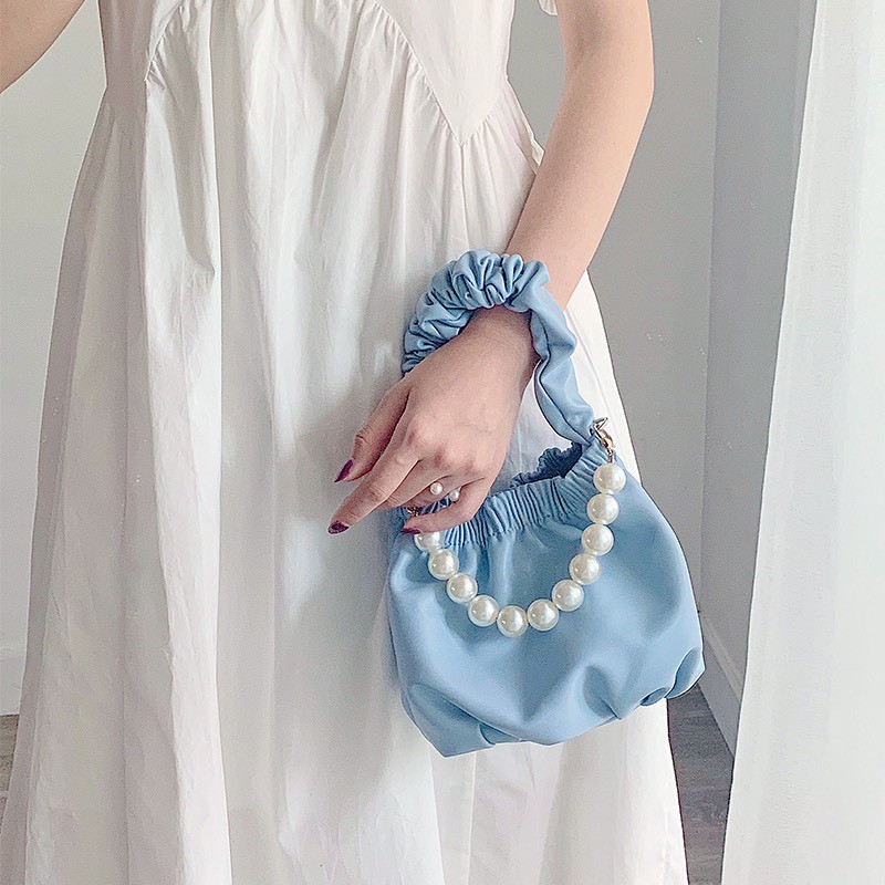 [Mã FAMAYWA2 giảm 10K đơn 50K] Túi Mini Quai Ngọc 🍊 Túi Cầm Tay Nữ Thiết Kế Tiểu Thư Hàn Quốc 🍊 | BigBuy360 - bigbuy360.vn