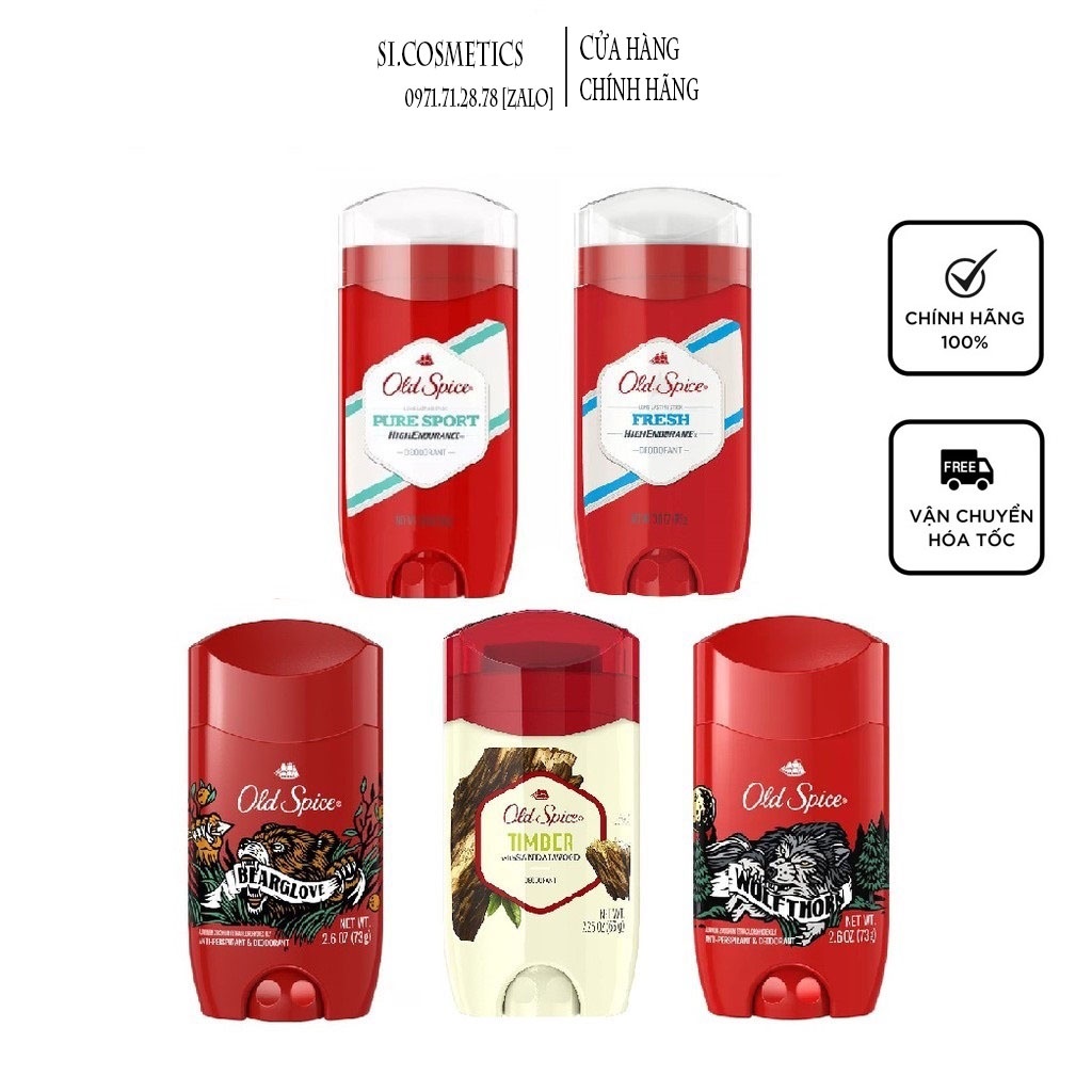 Lăn khử mùi Old Spice Pure Sport của Mỹ
