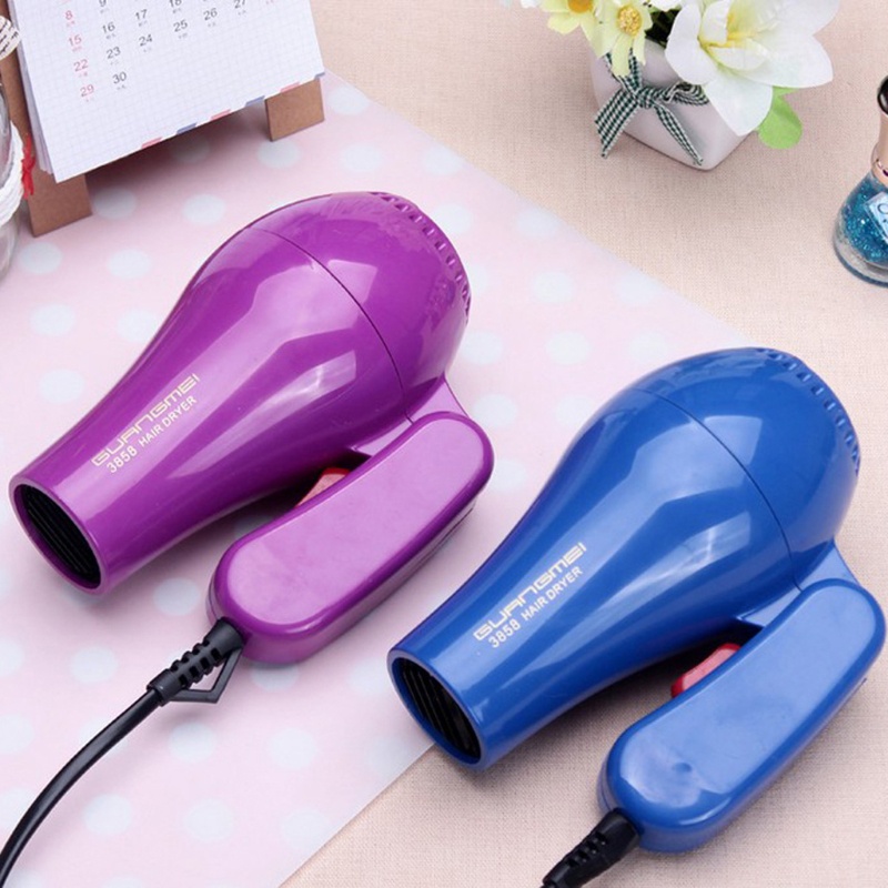 Máy Sấy Tóc Nhanh Khô Mini 2 Tốc Độ Tùy Chọn Tiện Dụng Mang Theo Du Lịch