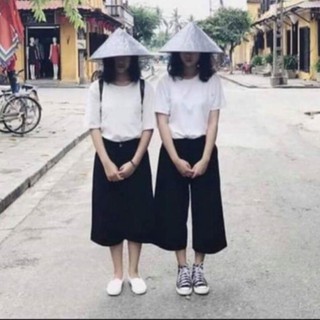 FS Quần ống rộng cạp chun