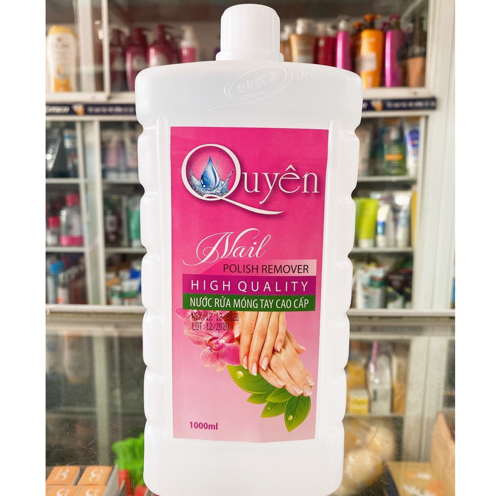 Nước rửa móng tay Quyên 1000ml