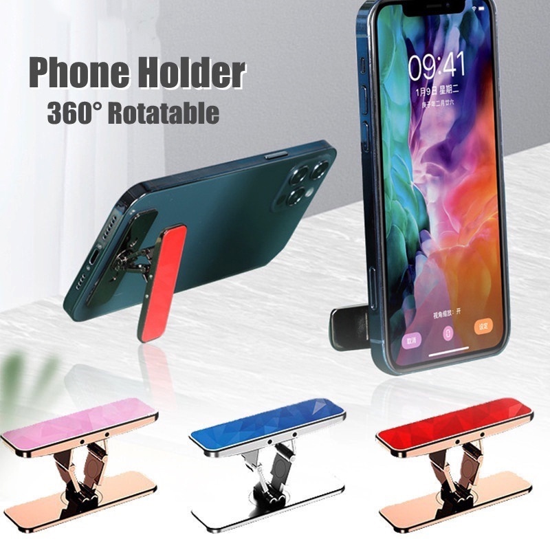 Giá Đỡ Điện Thoại Bằng Hợp Kim Nhôm Xoay 360 Độ Tiện Dụng