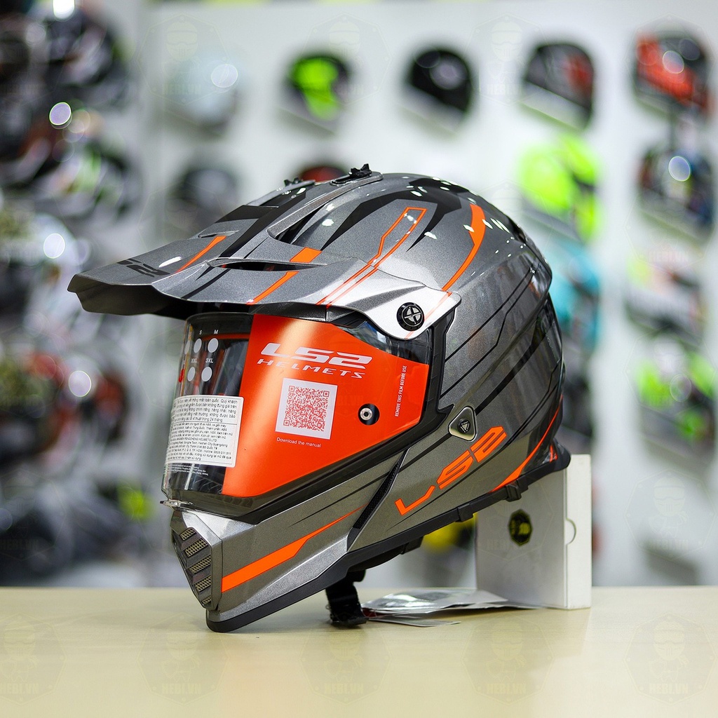 Mũ Dual Sport LS2 MX436 PIONEER EVO