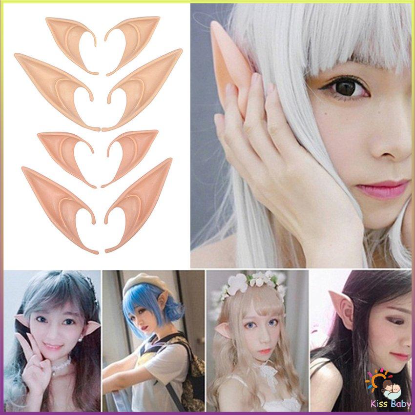 Halloween Elf Ears Cosplay Prop Party Tai sai Tai nhọn Tai thiên thần