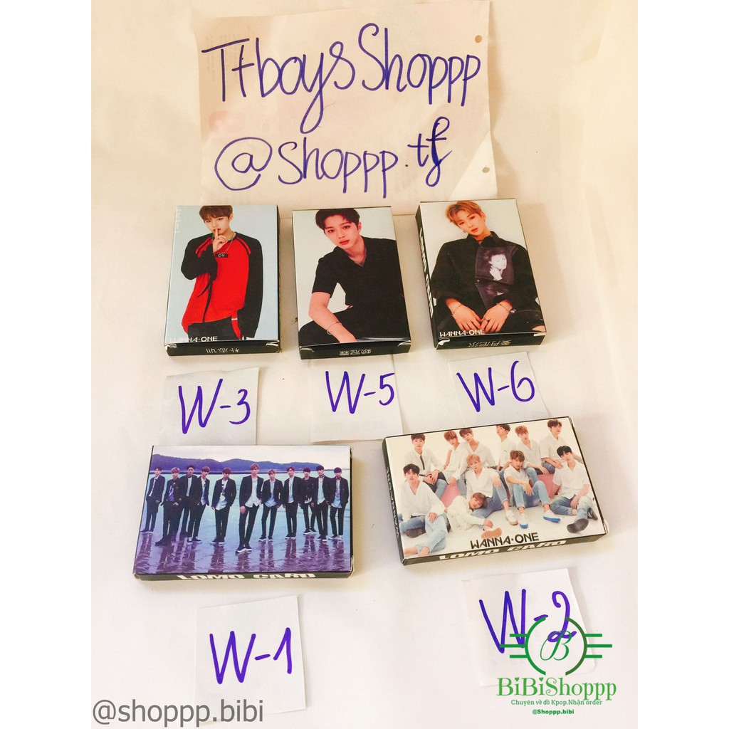 LOMO WANNAONE,PARK J HOOH, LAI KHUAN LIN. KANG DANEIL