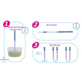 Que thử thai Amestick - Test thử thai nhanh và chính xác (Hộp 1 Que)