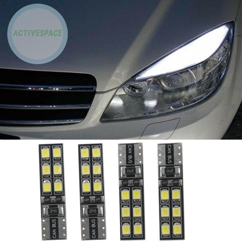 4 Bóng Đèn Led Dc12V T10-12Smd-2835 Cho Mercedes-Benz W204 C300 C350