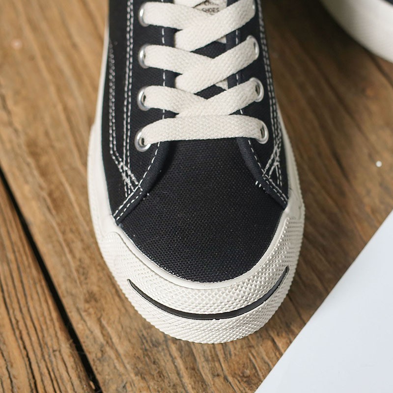 Mới Giày Thể Thao Nữ Vải Bạt Thời Trang Hàn