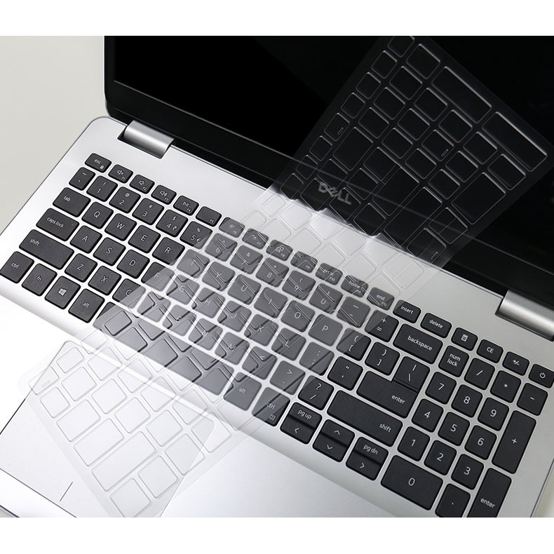 Miếng Phủ Bàn Phím Dell Inspiron 15.6inch 5502 5584 5590 5593 7590 7591 i5584 i7590 i7591,... Nhựa TPU Cao Cấp