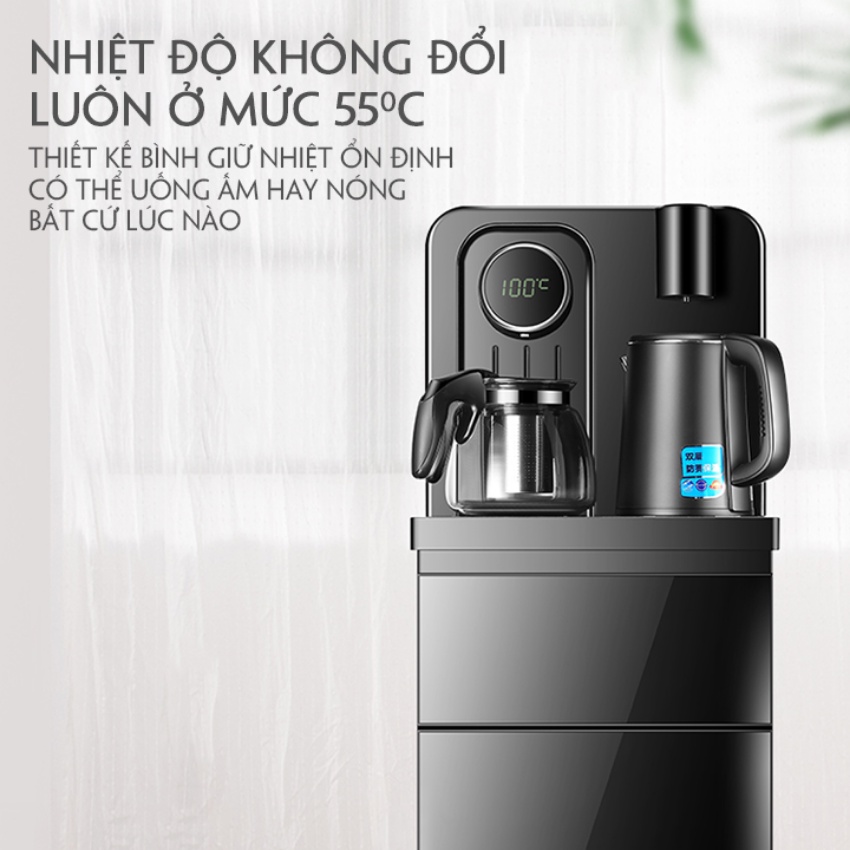 Cây nước nóng lạnh Nhập Khẩu, bình lọc máy lọc nước nóng lạnh tặng 2 ấm