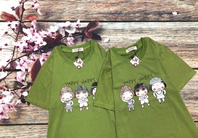 Combo 6 áo thun Say Happy ( tự chọn ) chỉ 288k | BigBuy360 - bigbuy360.vn